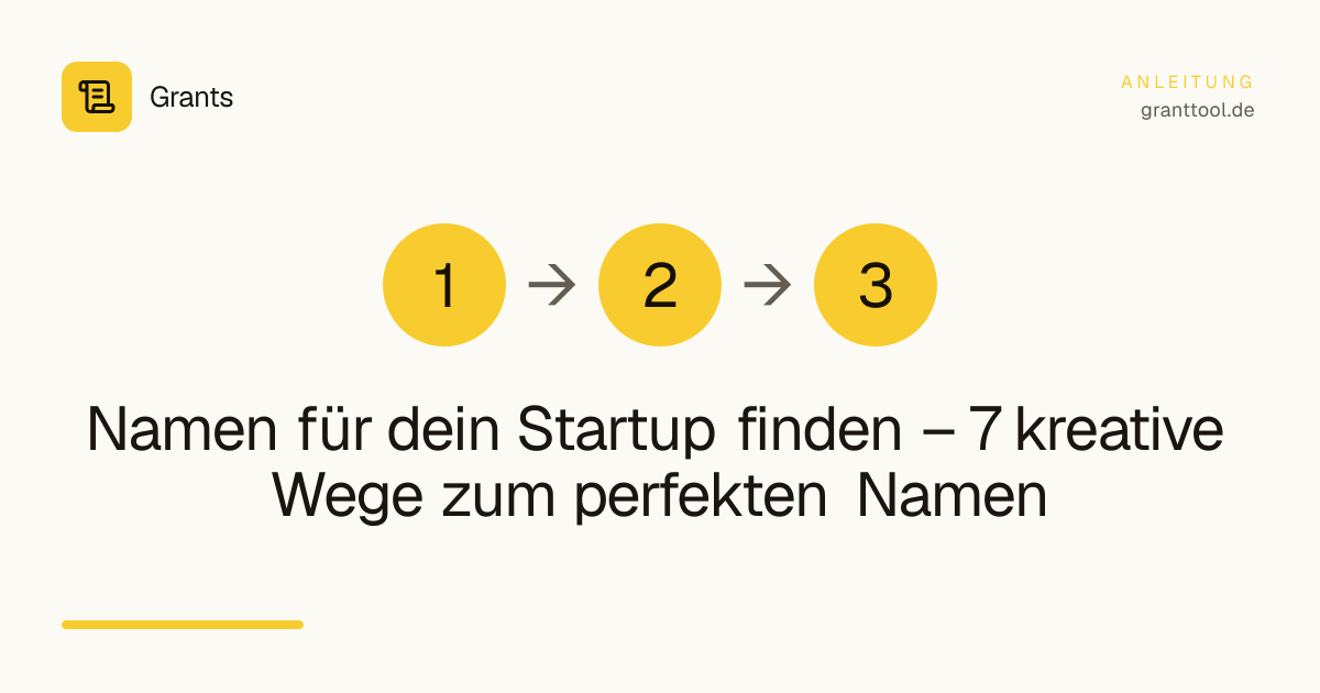 Namen für dein Startup finden – 7 kreative Wege zum perfekten Namen